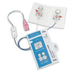 Product Image Defibrillator Pads, Pediatric, for Philips FR2+ AED, 48inch leadwire, Child to 8 years or 55 lbs.