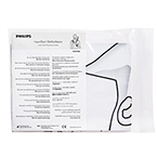 Product Image Pads Placement Guide, Adult, for Philips Heart-Start Onsite Defibrillator