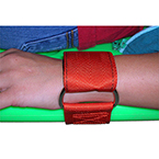 Product Image Wrist Restraints, Pair, Nylon, Orange