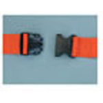 Product Image Strap, Polypropylene, Plastic Side Release Buckle, 1 Piece, Orange, 9 feet