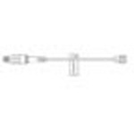 Product Image IV Extension Set, Small Bore w/ULTRASITE Needlefree Valve, Male Luer Lock Connector, 8inch