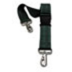 Product Image Straps, Nylon, Plastic Side Release Buckle, 2 Piece w/Metal Swivel Speed Clip, Green, 7 feet