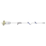 Product Image IV Admin Set, Amsafe-3, 10-15-60 Drop, 1 Y Inj Site, 1 AMSafe Y Site, Rotating Luer Lock, 83inch