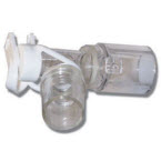 Product Image Bronchoscope Double Swivel Adapter w/Suctioning and Fiber-Optic Cap