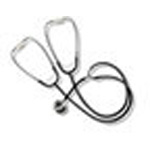 Product Image Dual-Head/Teaching Stethoscope, Boxed, Black