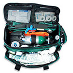 Product Image Curaplex LA Rescue O2 to Go Pro Trauma/ Oxygen Kit, Green, 27? L x 12? W x 10? H