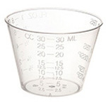 Product Image Medicine Cup, Graduated, Translucent, 1oz