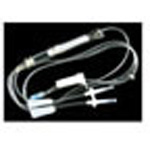 Product Image Blood, IV Admin Set, Y-Type, 10 Drop, w/Blood Filter (170-260?), Interlink Inj Site, 98inch