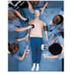 Product Image Hard Storage Case, for CRiSis Full Manikin (R95100), w/Wheels and Handle, Blue.