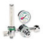 Product Image Oxygen Flowmeter Regulator, 1/2-15 LPM, CGA-540 Handtight Nut and Nipple Inlet Connection