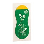 Product Image First Generation Q-CPR Compression Sensor Adhesive Pads, Disposable, Green, Adult *Limited QTY*