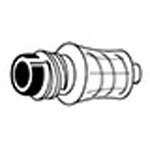 Product Image Interlink Injection Site, Male Luer Lock Adapter