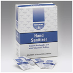 Product Image Water-Jel Instant Antiseptic Hand Sanitizer, Individual 0.9gm Unit Packets, 144/BX