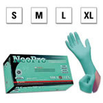 Product Image Microflex NeoPro Gloves, Chloroprene, Wet Application, Powder Free, Ambidextrous, 9.6inch, Green, SM