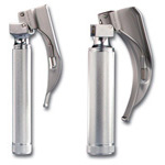 Product Image Laryngoscope Handle, Standard, Satin Chrome-Plated Brass Handle, C Battery, Adult