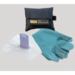 Product Image CPR Microkey-Pro CPR Barrier, Protective Device Carried on Keychain, Black Pouch