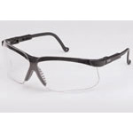 Product Image Genesis Safety Glasses, Uvextreme Anti-Fog coating, Black Frame, Clear Lens