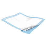 Product Image Tendersorb Underpad, Fluff Core, Light Blue Backsheet, 23inch x 24inch