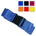Product Image Straps, Nylon, Plastic Side Release Buckle, 2 Piece w/Loop Ends, Blue, 5 feet