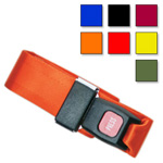 Product Image Straps, Nylon, Metal Push Button Buckle, 2 Piece w/Loop Ends, Blue, 5 feet