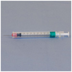 Product Image Safety-Lok Tuberculin Syringe with Needle, 27ga x 1/2inch, 1cc