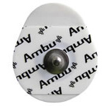 Product Image WhiteSensor Monitoring Electrode, Center Snap, Foam Backing, Solid Gel, 1.5inch x 1.7inch, 3/pk