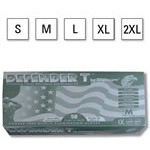 Product Image Defender T Gloves, Nitrile, Powder Free, Textured Finger Tips, Olive Green,12inch, SM