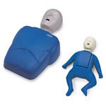 Product Image CPR Prompt Professional Duracoat Training Manikin, Tilt Head, Clicking Chest, Blue, Infant