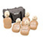 Product Image CPR Prompt Professional Duracoat Training Manikin, 5 pack, Tilt Head, Clicking Chest, Blue, Infant