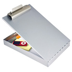 Product Image Redi-Rite Clipboard, Recycled Aluminum, Antimicrobial, Letter size