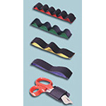 Product Image Elastic Strip Unit, Attaches To Any Velcro Loop Surface, Blue, Two Loop