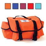 Product Image Reeves First Call Cab Bag, Shoulder Strap, Replaceable Vinyl Liner, 17in x 9in x 7in, Orange