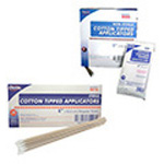 Product Image Cotton Tipped Applicator, Wood Handle, Sterile, 6inch