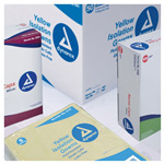 Product Image Isolation Gown, Poly-Coated Barrier Fluid, Impervious, White