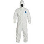 Product Image Tyvek Coverall, Hood, Elastic Wrist and Ankles, Zippered Front, LG