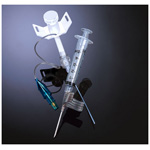 Product Image Pertrach Training Kit, incl Cuffed Trachea Tubes, 5.6mm, Dilators w/Flexible Leader, 5cc Syringes