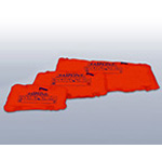 Product Image Fasplint, Bright Safety Orange, SM