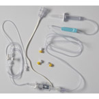 Product Image Transducer Kit, Single Line, Patient Mount, Disposable, 9 Inch Tube, Macrodrip