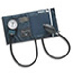Product Image Precision Aneroid Sphygmomanometer, Blue Nylon Cuff, Adult