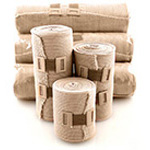 Product Image Elastic Bandages, Pre-Attached Clip, 4inch x 5 yards