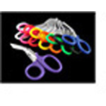 Product Image EMS Shears, Safety Bandage Tip, Surgical Stainless Steel Blades, 7 1/4inch, Orange