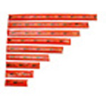 Product Image Padded Board Splint, Made of 1/2inch x 3inch Solid Wood, Vinyl, Orange, 1/2inch Foam, 15inch