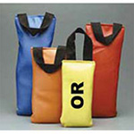 Product Image Handy Sandy Sand Bag, w/Handle, 3 lbs, 4 1/2inch x 9 1/2inch, Yellow