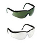 Product Image N-Vision T5650 Series Safety Glasses, Clear Lens, Black/Gray Frame