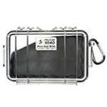 Product Image Pelican 1040 Micro Case, 6.50 inch x 3.87 inch x 1.75 inch, Clear w/Blue Liner