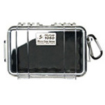 Product Image Pelican 1050 Micro Case, 6.31 inch x 3.68 inch x 2.75 inch, Clear w/Blue Liner