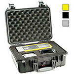 Product Image Pelican 1450 Case, 14.62inch x 10.18inch x 6.00inch, Yellow w/o Foam