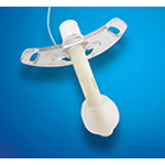 Product Image Cuffed Flex D.I.C. Tracheostomy Tube, Orange, 6.0mm ID, 8.2mm OD, 64.0mm L, Size 6.0mm