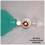 Product Image AirFlow BVM, SM Adult, Mask, Reservoir O2 Bag, Exhalation Filter