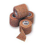 Product Image Coban Self-Adherent Wrap, Tan, Non-Sterile, 1inch x 5 yard (Fully Stretched)